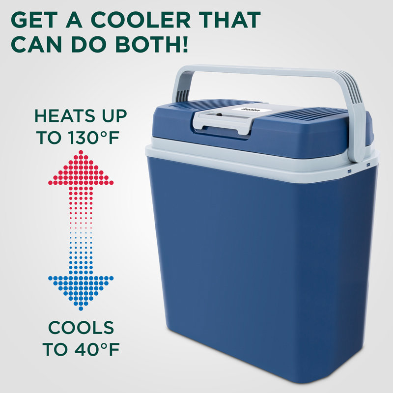Ivation 25 Quarts Handheld Cooler in Blue