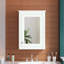 Armoire de rangement murale avec miroir et tablette réglable-198525686