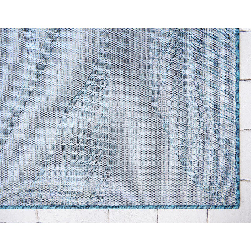 Outdoor Kona Area Rug Garden Color, Rectangle 7' x 10'