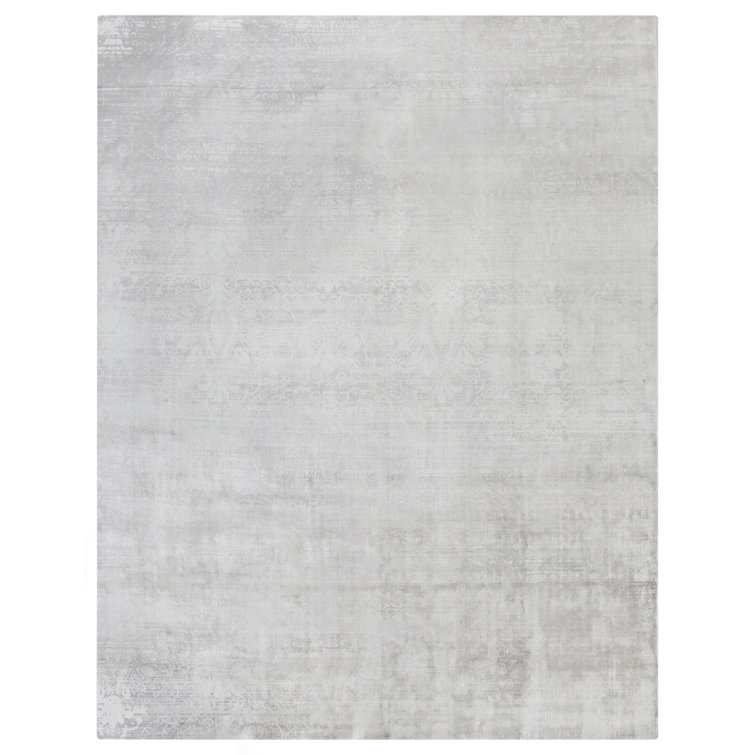 Koda Hand Loomed Area Rug in Metal