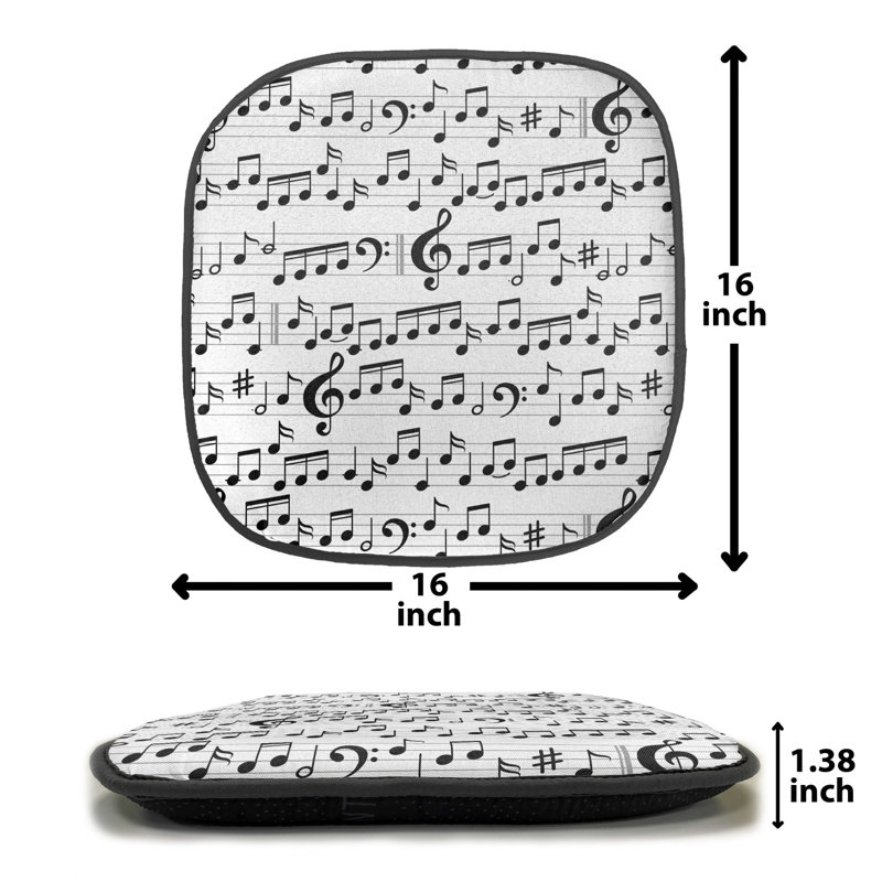 Coussin de siège papillon