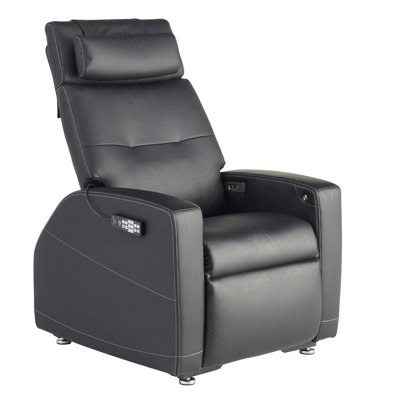 Human Touch Laevo ZG Chair with Lift Assist Zero Gravity Power Recliner with Heated Vibration Massage Black
