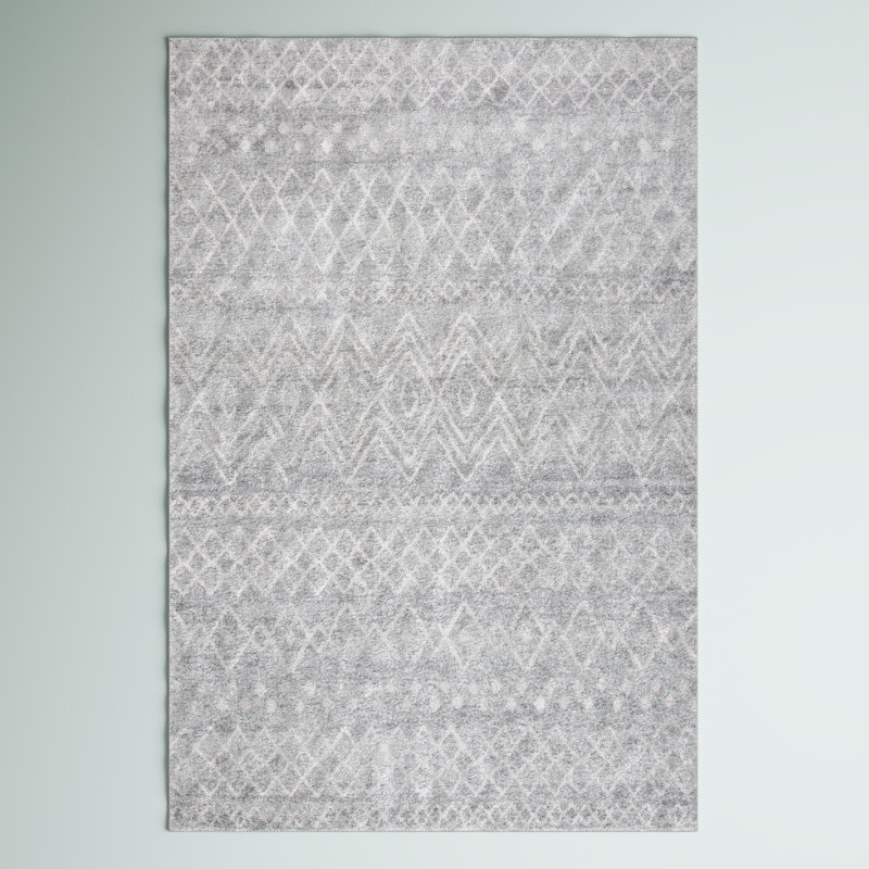 Tabares Geometric Area Rug, Rectangle 201 x 279 cm