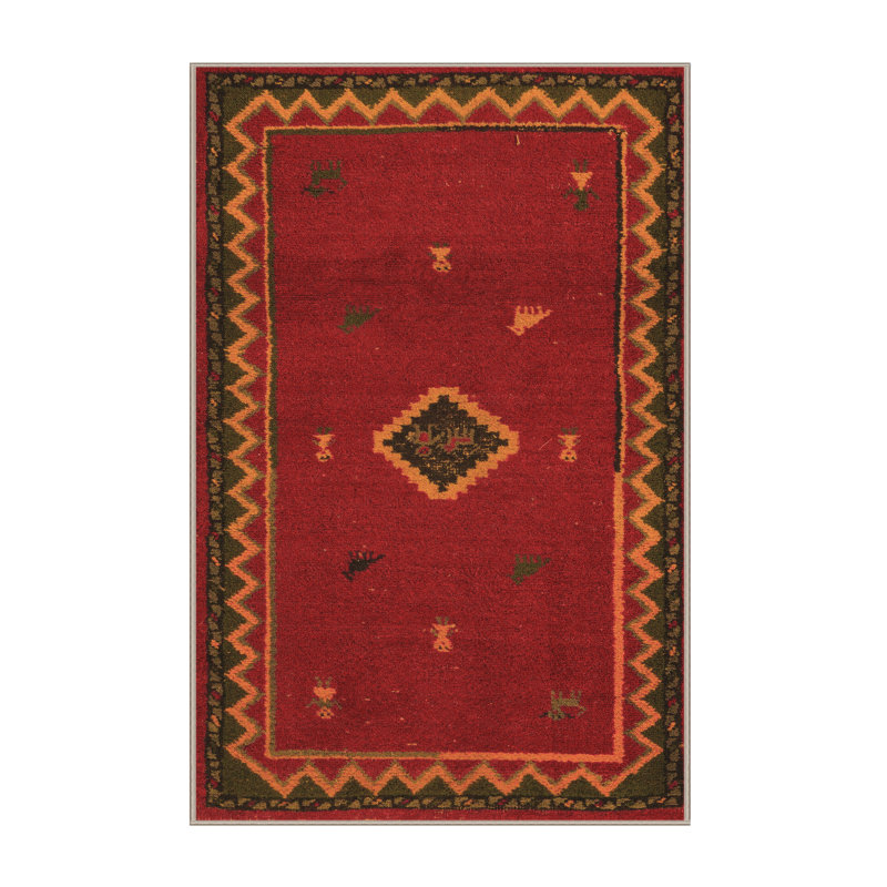 Dericky Southwestern Indoor Rug, Rectangle 8' x 12'