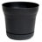 Saturn Traditional Plastic Indoor/Outdoor Round Planter with Saucer-310154101-297447773