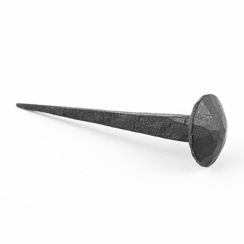 Clou décoratif en fer forgé à tête ronde clavos