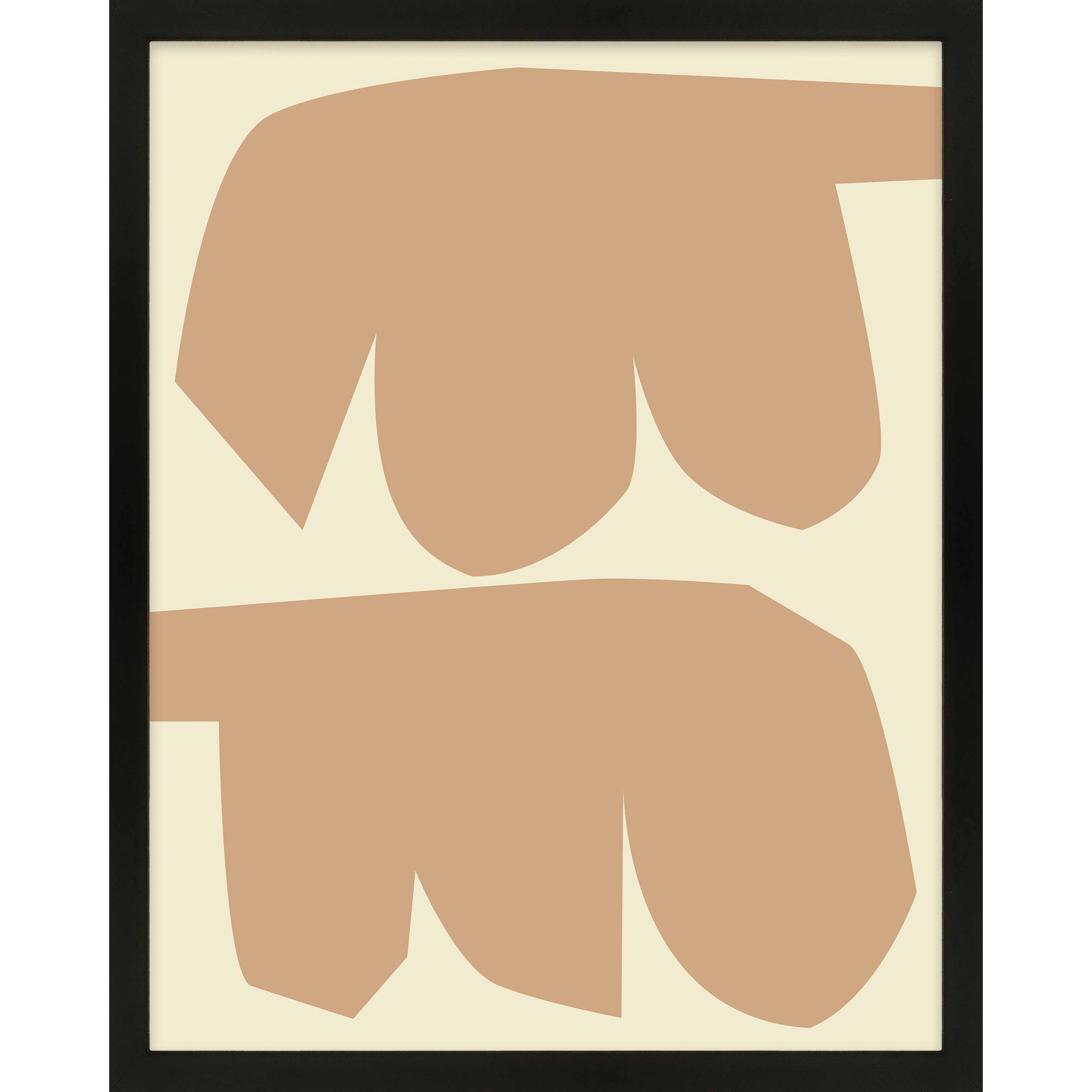 Component 1 by Michael Kempen, Black Framed, 50"H x 40"W x 1.25"D