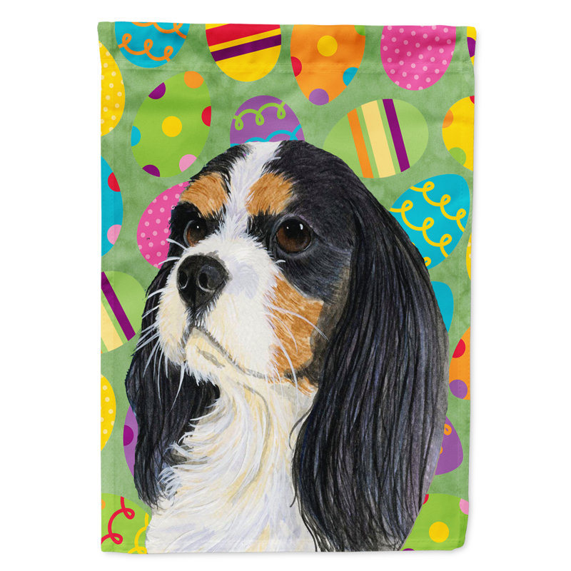 Drapeau de jardin Atara, Épagneul cavalier King Charles 3