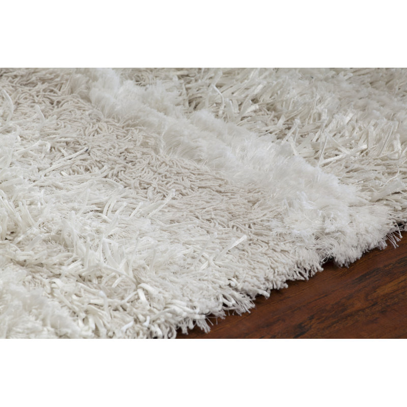 Kappa Area Rug in White, 5' x 7'6"
