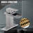 Single-handle Bathroom Faucet with Drain Assembly-97787425