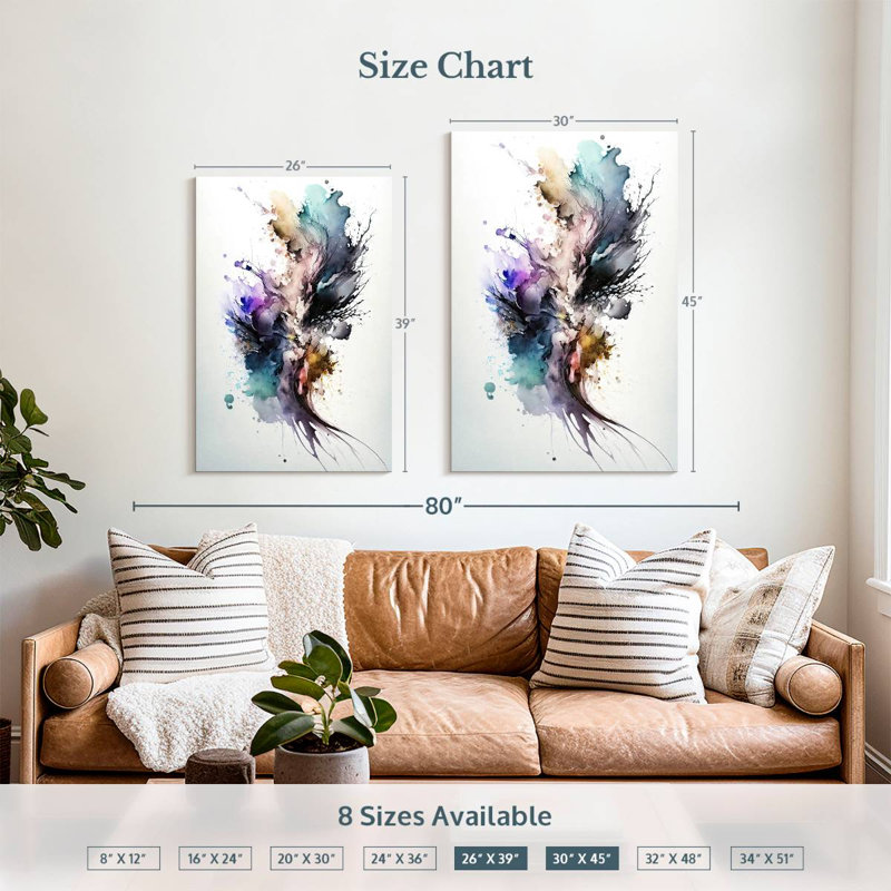 Avery Chromatic Symphony II, 39" H x 26" W