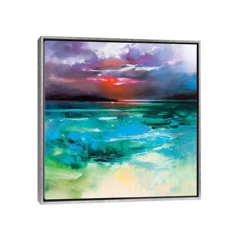 «Harris Resson» par Scott Naismith - reproduction d'art, Toile avec cadre argenté, Pas de tapis, H 26 po x l 26 po x P 1,5 po