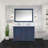 Double Bath Vanity with Carrara Marble Top
