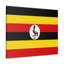 Ouganda, drapeau du pays, toile, art mural vibrant, décoration sans cadre-1518749385