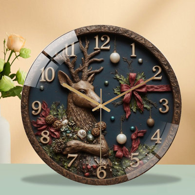 Horloge murale 12 po