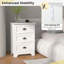 Goussainville 45cm W Manufactured Wood Bedside Table-1316551216