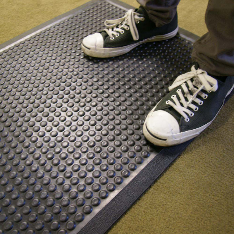 Comfort Cloud Black Foam Anti-Fatigue Mat 24" x 36"