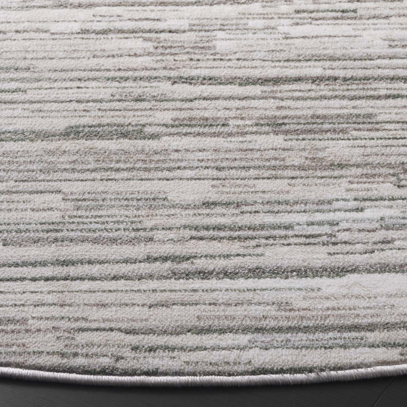 Brookbay Performance Abstract Rug, Round 6'7"