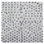 Penny 0.75" x 0.75" Marble Penny Round Mosaic Wall & Floor Tile