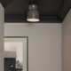 Mira Single Light Ceramic LED Semi Flush Mount