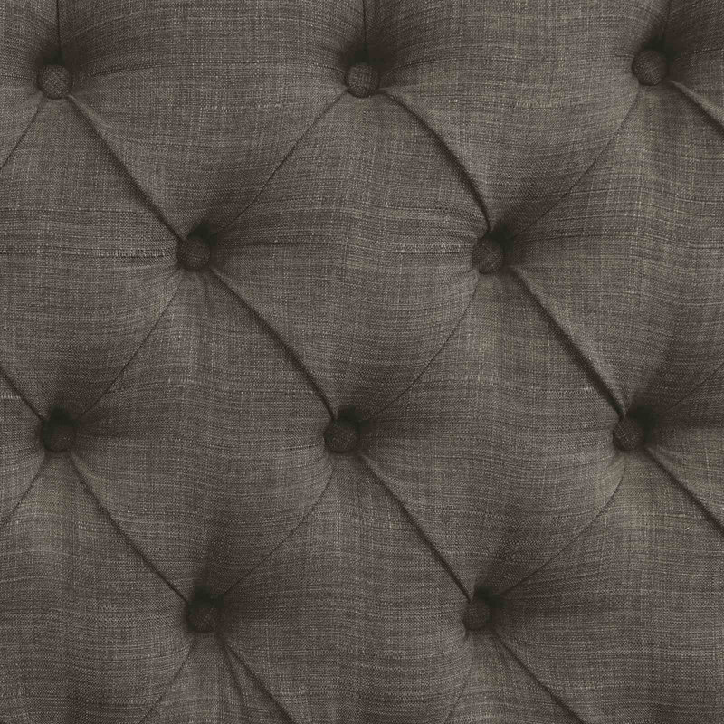 Chaise de salle à manger à hauteur de comptoir rustique 2 pièces, Gris