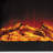 White Solid Wood Electric Fireplace-2088516141