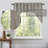  Ashmont Ticking Stripe Cotton Swag 72" Window Valance