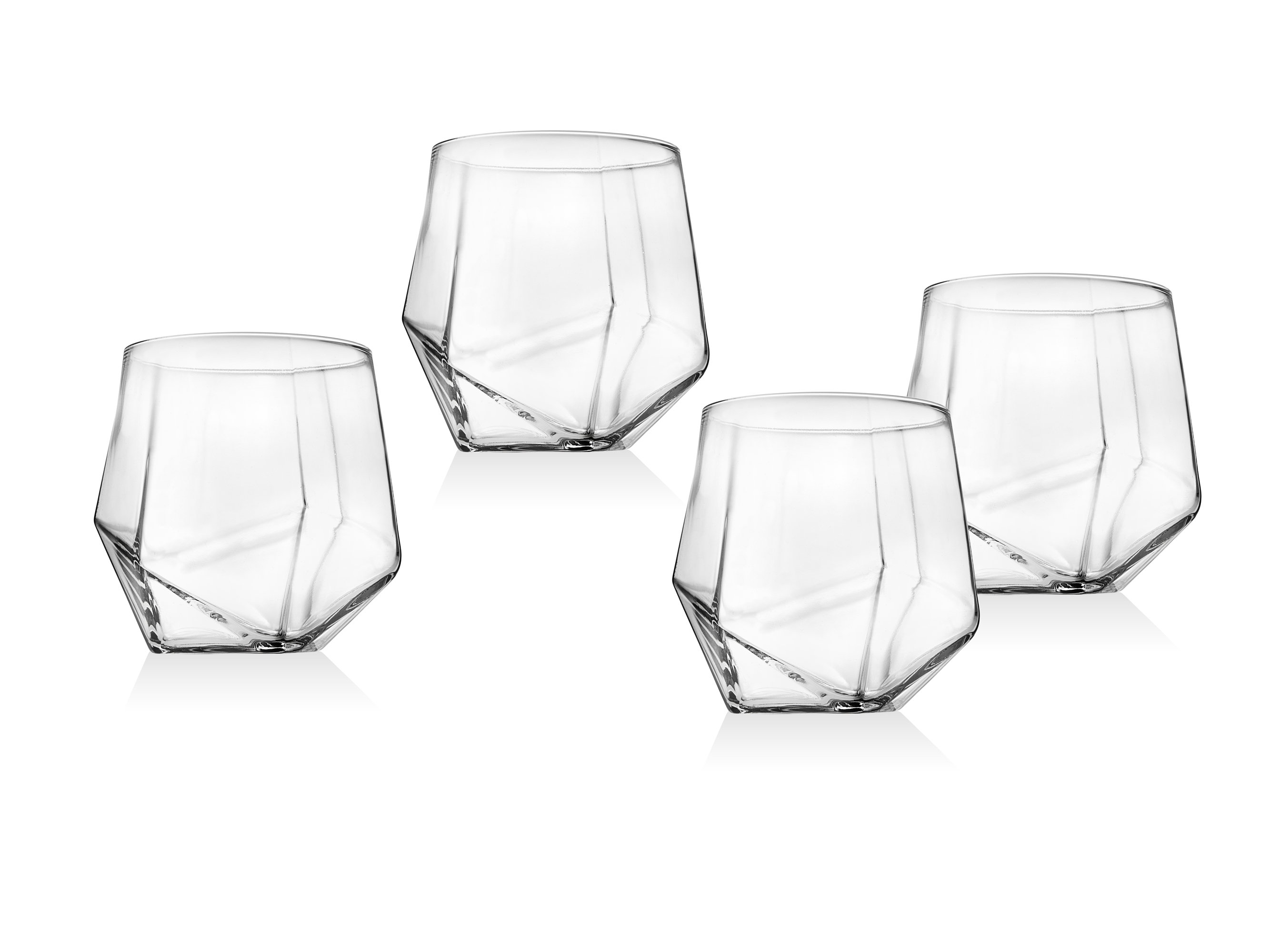 Godinger Silver Art Co Isla Olaria Crystal Double Old Fashion 17 oz & Reviews | Wayfair