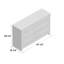Commode double l 6,75 po Haoyu