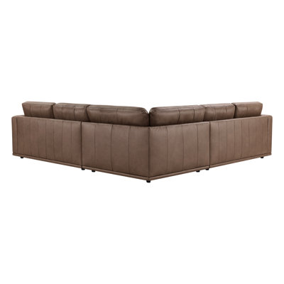 Becki Owens for  5-Piece L-Shaped Upholstered Modular Sectional Sofa