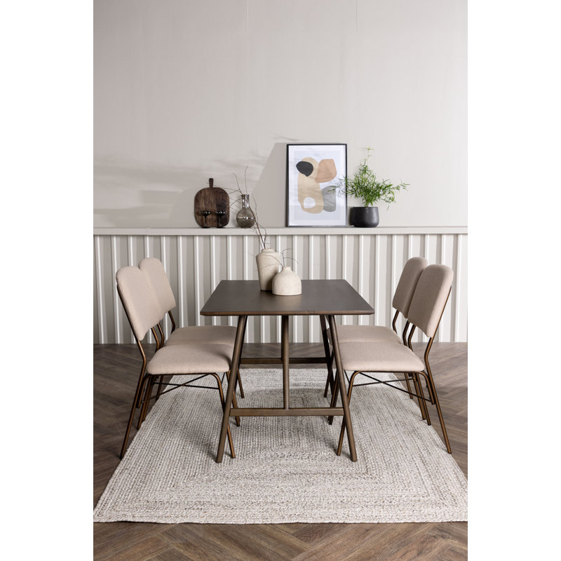 Nevin 4 - Person Dining Set
