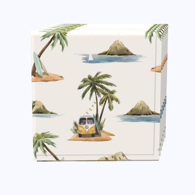 Cotton Twill No Pattern Square Napkin