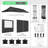 354'' W x 118'' D Metal Canopy, Gazebo Canopy-99462642