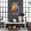 «Basketball I Can Do All Things On», impression sur toile-205400398