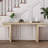 Rectangular Console Table With Sturdy Wooden Frame-769077221