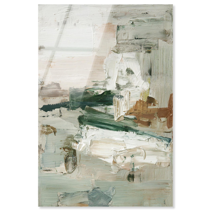 Décoration murale verte Hush Coastal Vibrancy II par Art Remedy, H 45 po x l 30 po