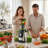 Euhomy 120v Slow Masticating Juicer With 5in Extra-wide Chute For Whole Fruits And Vegetables, Easy To Clean In Silver