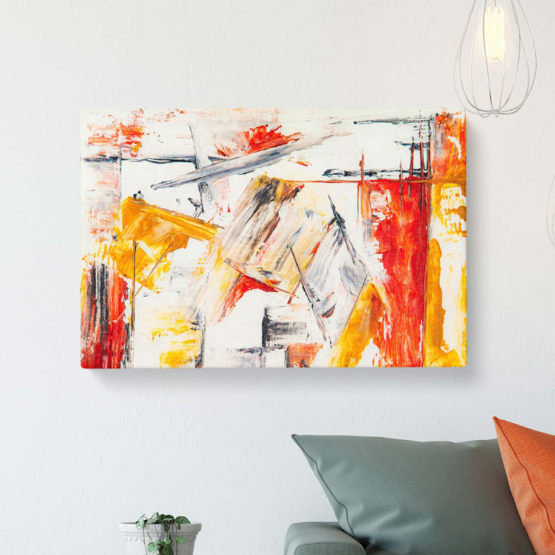 Abstract Vol.461 by S.Johnson - Wrapped Canvas, 76.2 cm H x 50.8 cm W