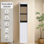 Armoire de rangement murale moderne flottante pour salle de bain Cabinetideal pour petits espaces