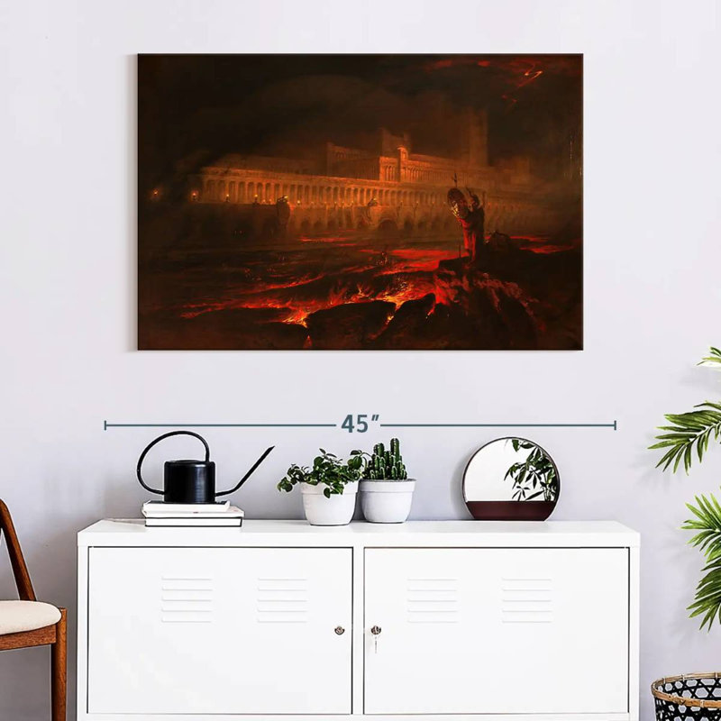 Kelan Le Pandemonium, 26" H x 39" W
