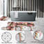 Ensemble de rideau de douche 4Pcs Roses-309983583