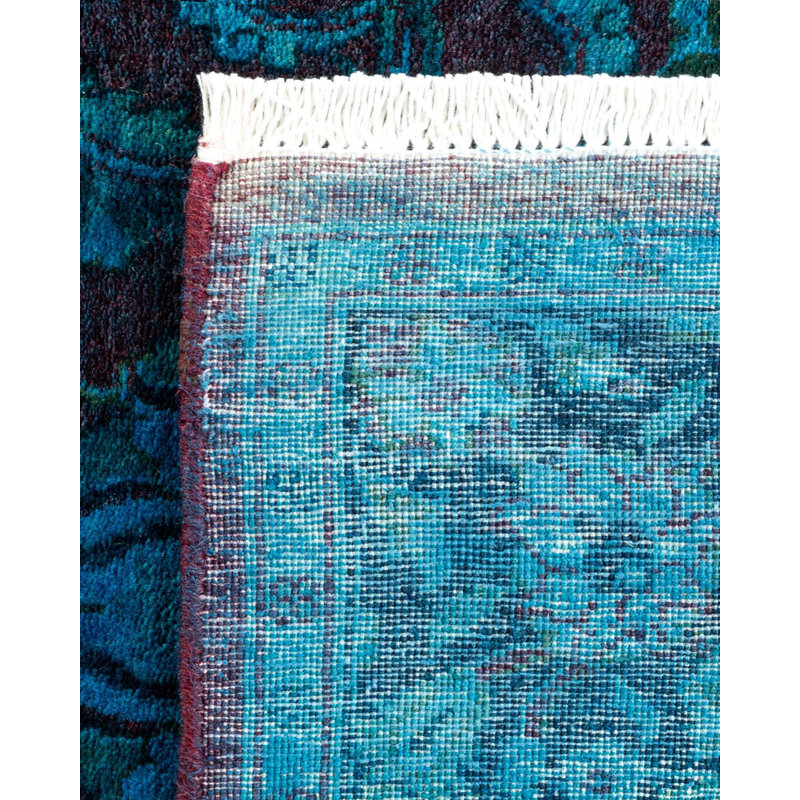 Fine Vibrance One-of-a-Kind 3' 2" X 5' 2" Hand Knotted Area Rug