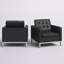 Fauteuils capitonnés en cuir Loft-1492314775