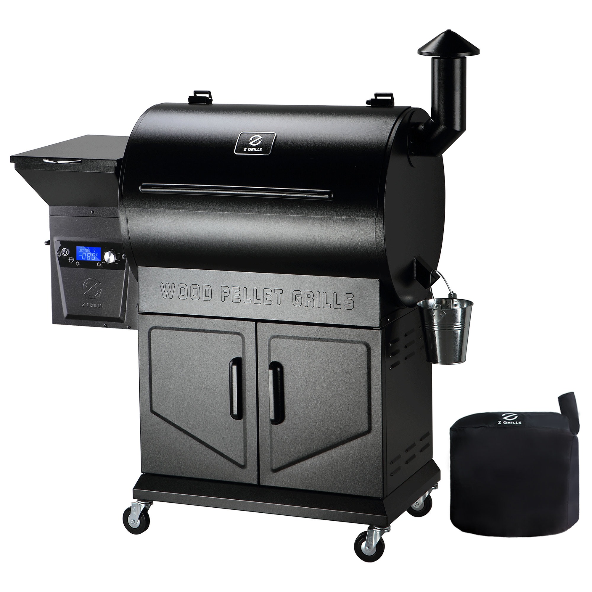 Z GRILLS FLAGSHIP 700 sq.in Pellet Grill Smoker with PID 2.0 Controller and Cabinet Reviews Wayfair