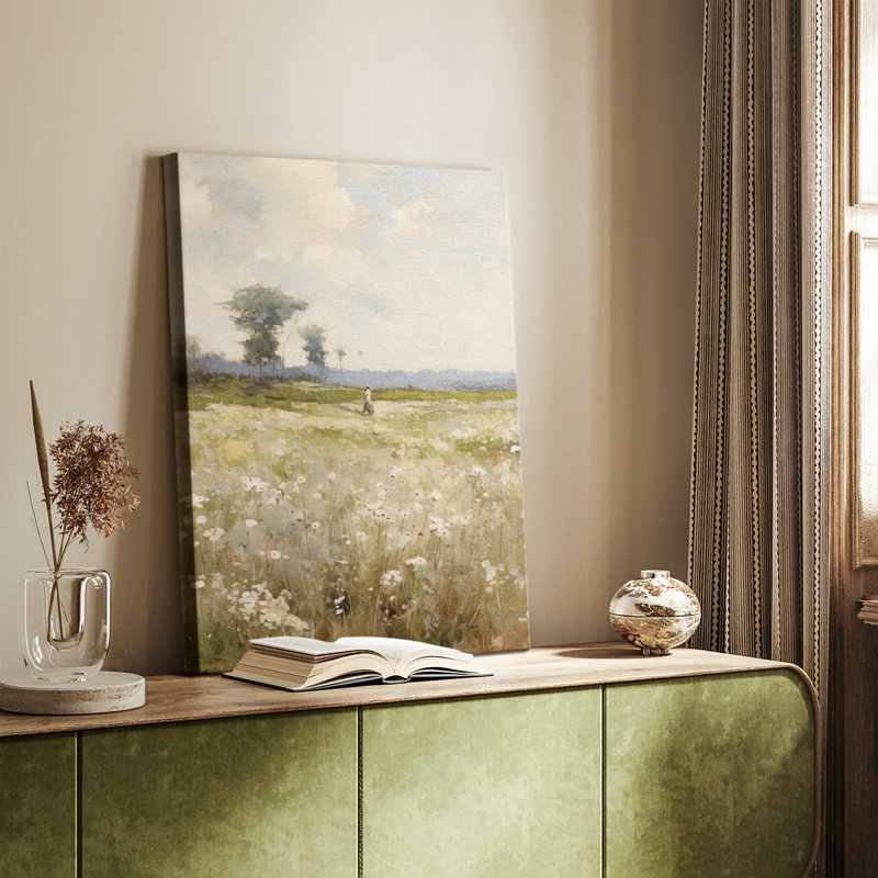Paysage rétro XXX - galerie Cavas sur mesure, H 12 po x l 8 po