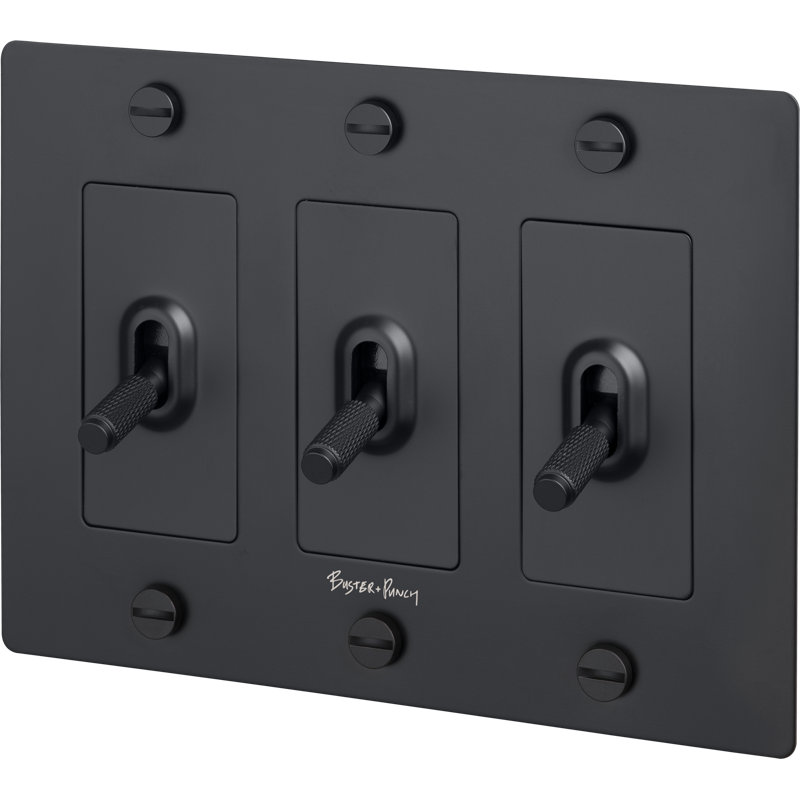 3G Toggle / Cross / With Logo, Black