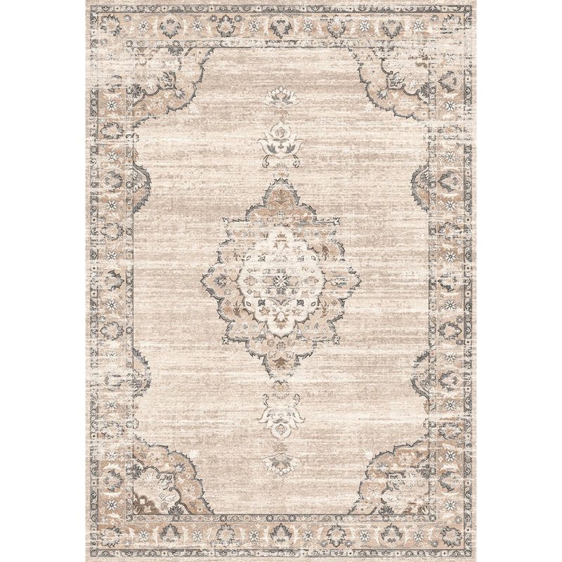 Medallion Patterned Area Rug, 2 ft. x 3 ft.