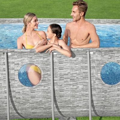 Piscine en acier VidaXL