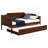 Cherry Wood Twin Daybed With Trundle