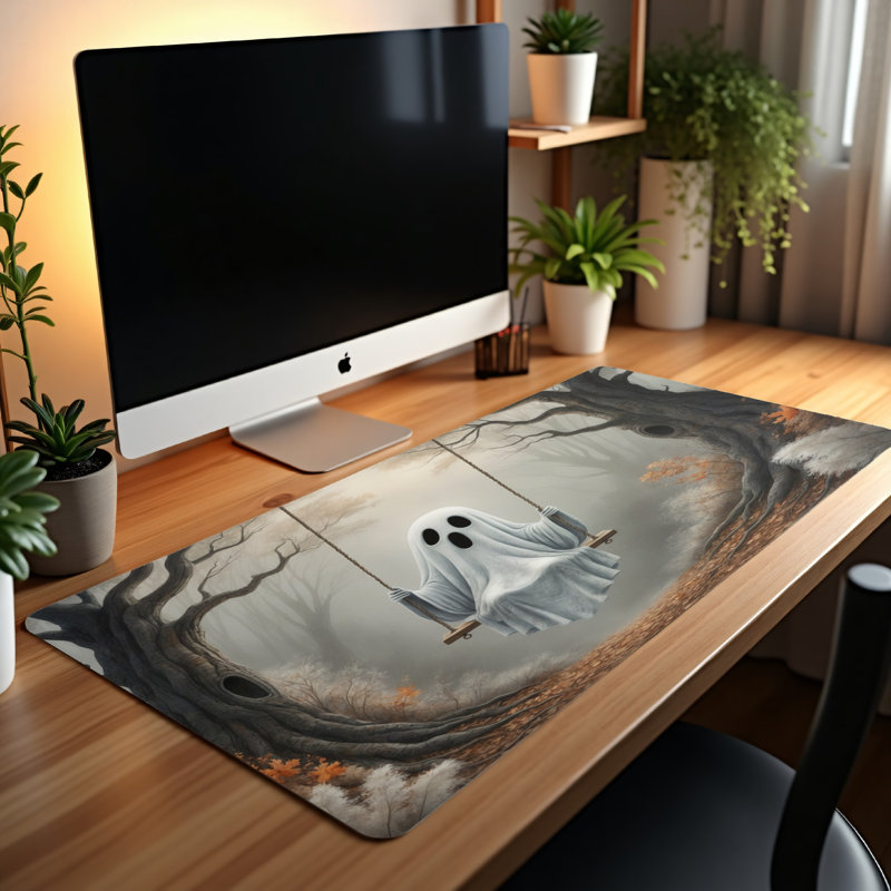 Polyester Desk Pad, 31.5x15.5
